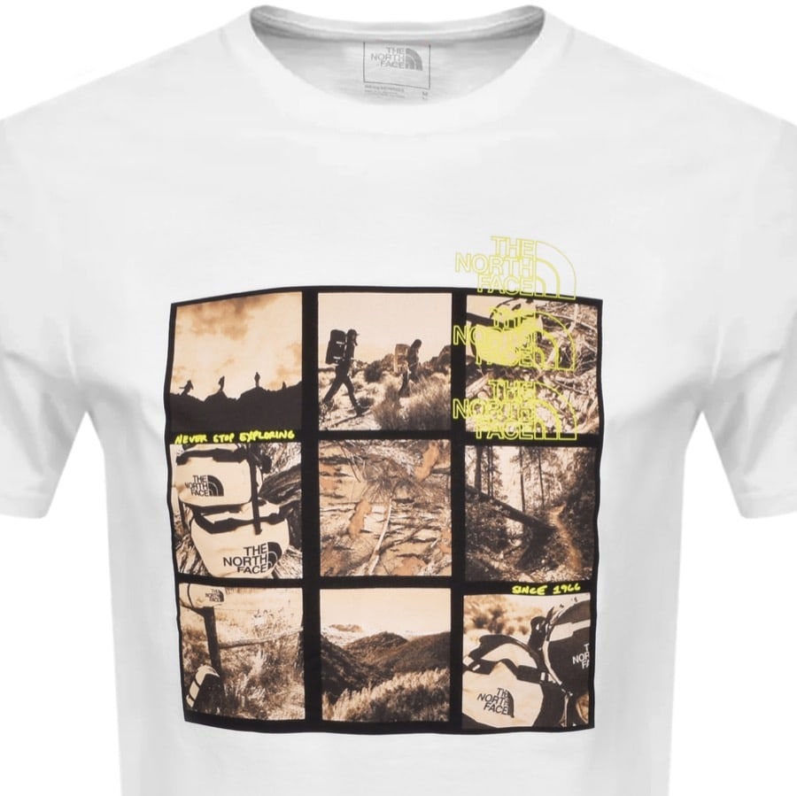Alternative Image for ProductThe North Face Base Fall Logo T Shirt White2